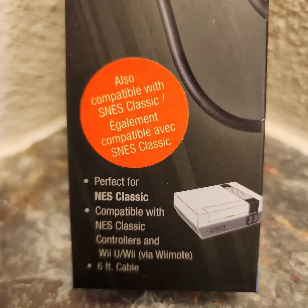 NES Classic - Extension Cable 6-Foot - SNES Classic / Wii / Wii U - Nintendo